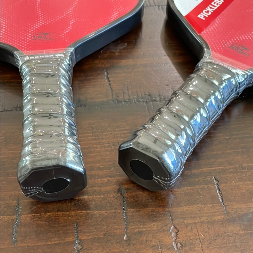 Two Reebok Red Pickleball Paddles - Picture 6 of 7